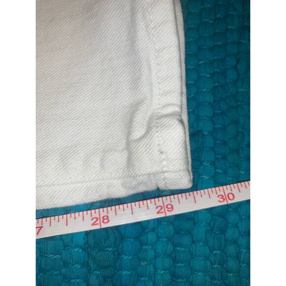 NWOT $189 PAIGE SKYLINE WHITE DENIM ANKLE JEANS 24 - Picture 11 of 14